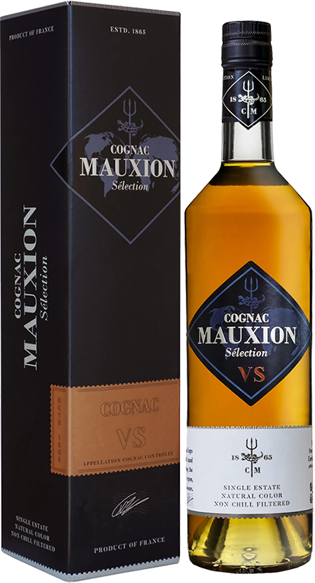 Мауксион Селексьон Коньяк VS в подарочной упаковке 0.7 л
