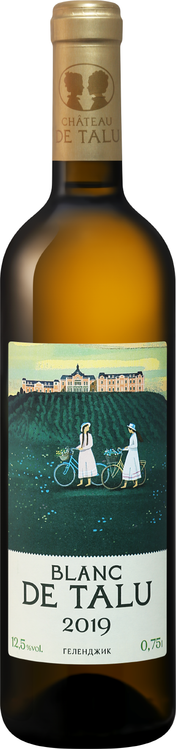 Блан де Талю Кубань ЗГУ Шато де Талю 2021 0.75 л