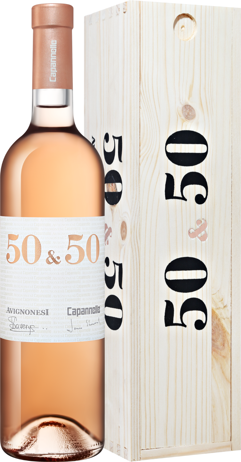 Вино 50 & 50 Toscana IGT Avignonesi (gift box) 50 & 50 Toscana IGT Avignonesi (gift box)