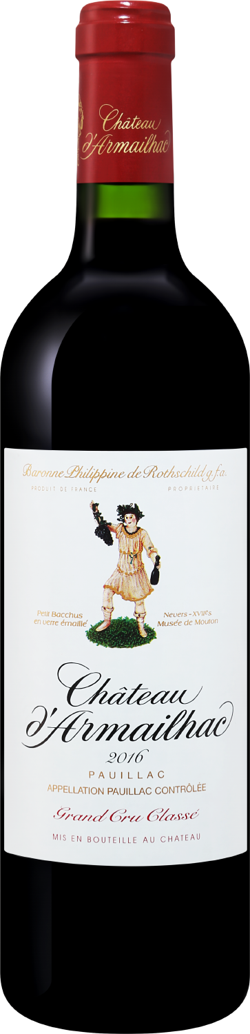 Шато д’Армайяк Гран Крю Классе Пойяк AOC 2016 0.75 л