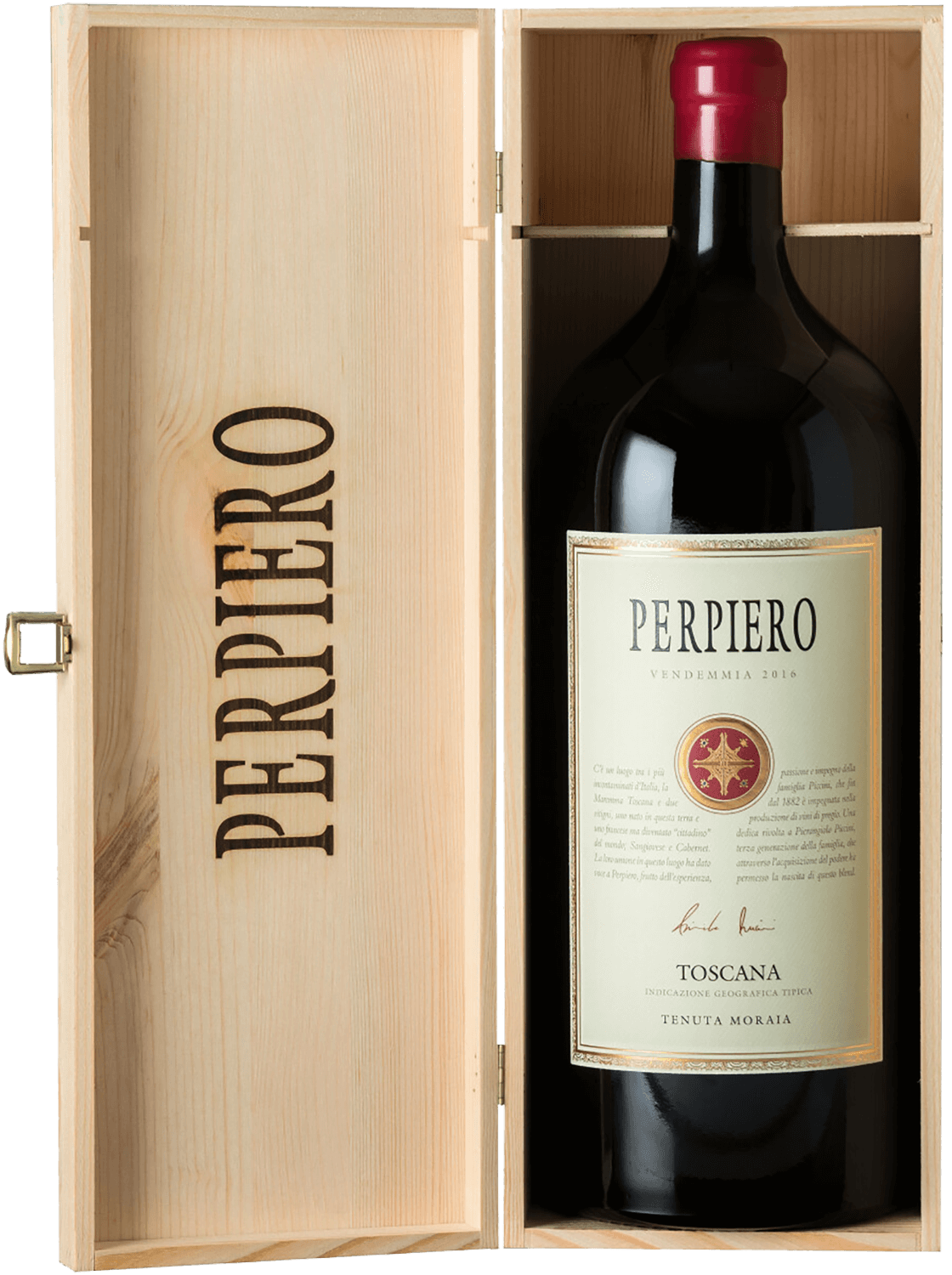 Перпьеро Тоскана IGT Тенута Морайя в подарочной упаковке 2016 3 л