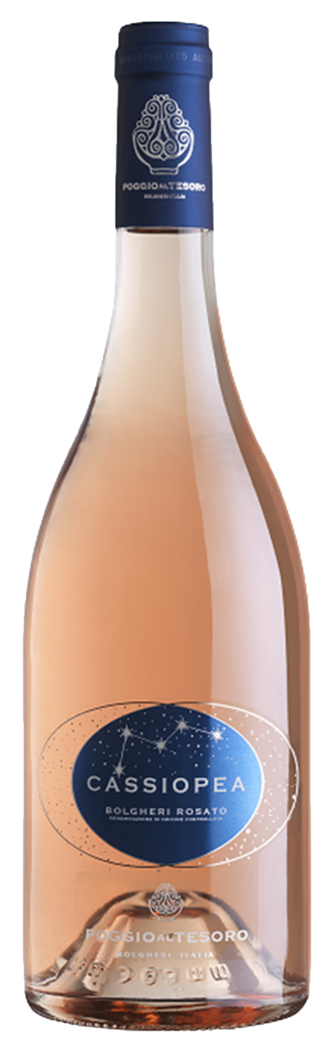 Кассиопея Тоскана IGT Розато Поджо аль Тезоро 2022 0.75 л