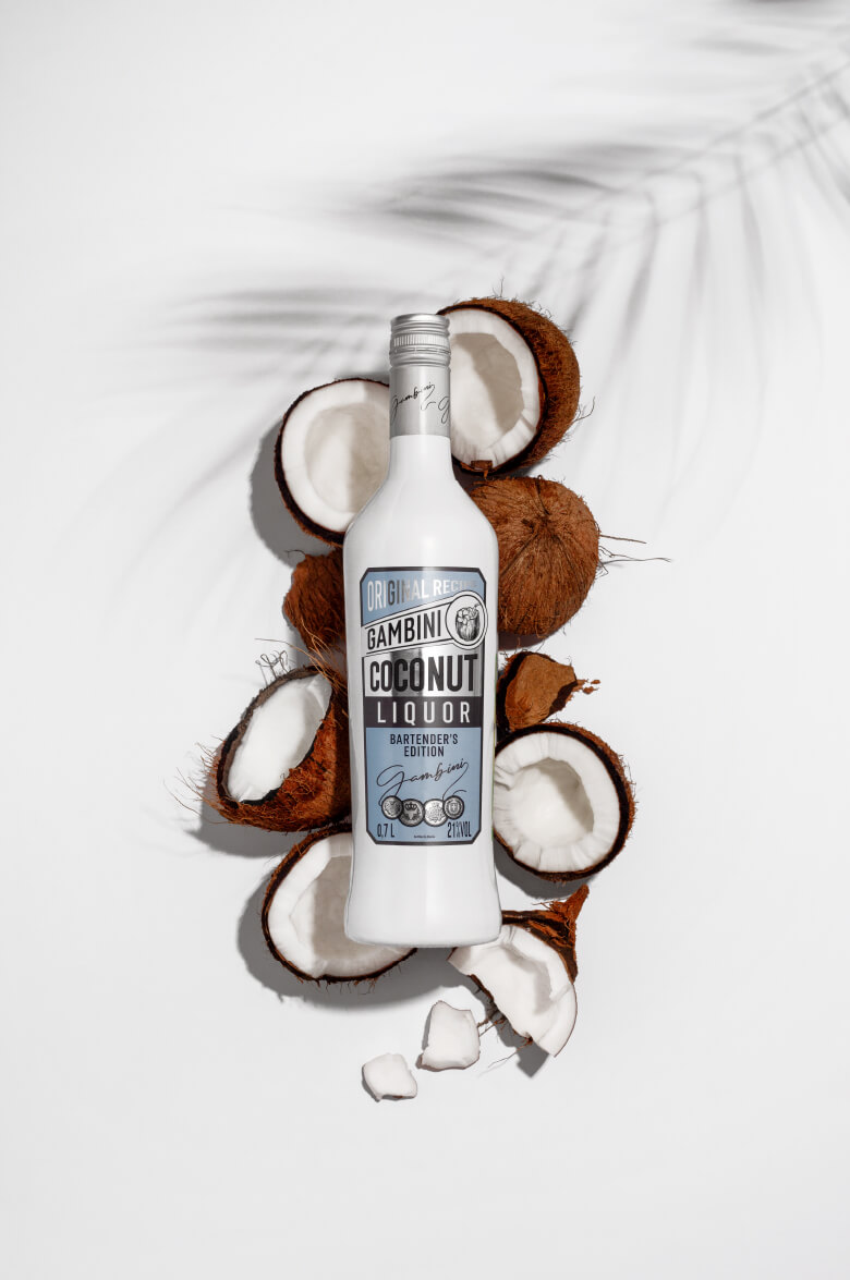 Ликёр Gambini Coconut 0.7 л (Гамбини Кокос), купить в магазине в Перми -  цена, отзывы