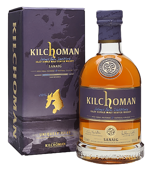 Kilchoman Sanaig Islay Single Malt Scotch Whisky (gift box), 0.7 л