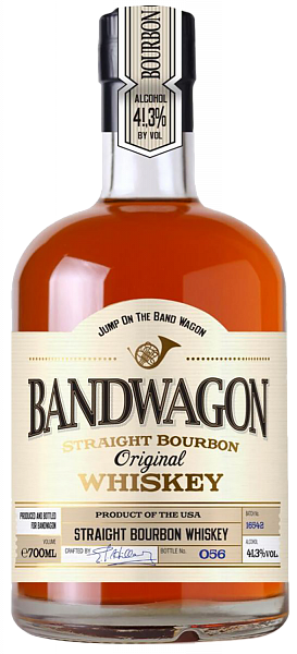 Bandwagon Straight Bourbon Whiskey, 0.7 л