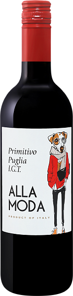 Alla Moda Primitivo Puglia IGT San Matteo, 0.75 л в Перми