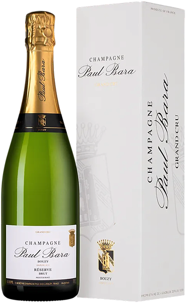 Paul Bara Bouzy Reserve Brut Grand Cru Champagne AOC (gift box), 0.75 л в Перми