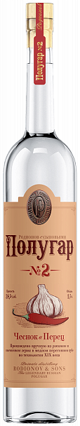 Polugar №2 Garlic & Pepper, 1.5 л в Перми