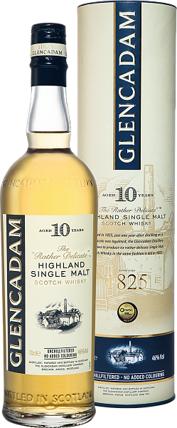 Glencadam Highland Single Malt Scotch Whisky 10 y.o. (gift box), 0.7 л в Перми