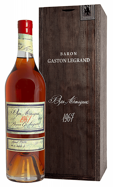 Baron Gaston Legrand 1967 Bas Armagnac (Подарочная упаковка), 0.7 л в Перми