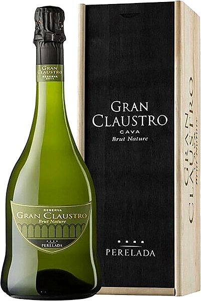 Gran Claustro Gran Reserva Cava DO Brut Nature Castillo Perelada (wooden box), 0.75 л в Перми