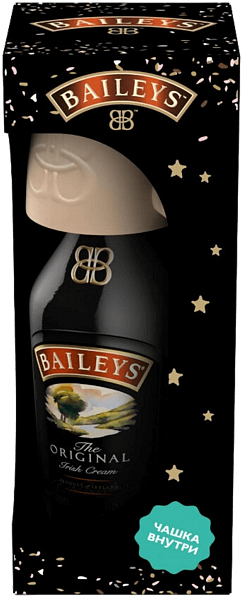 Baileys Original Irish Cream (gift box with a cup), 0.7 л