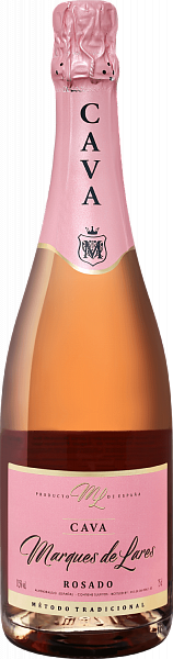 Marques de Lares Rosado Brut Cava DO Lopez Morenas, 0.75 л в Перми