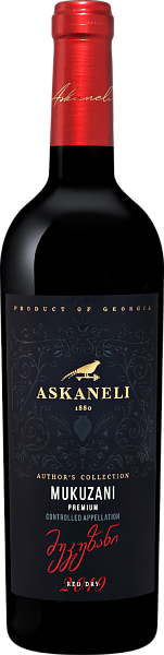 Вино Author’s Collection Mukuzani Premium Askaneli, 0.75 л в Перми