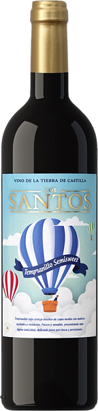 Los Santos Tempranillo Semisweet Bodegas del Saz, 0.75 л в Перми