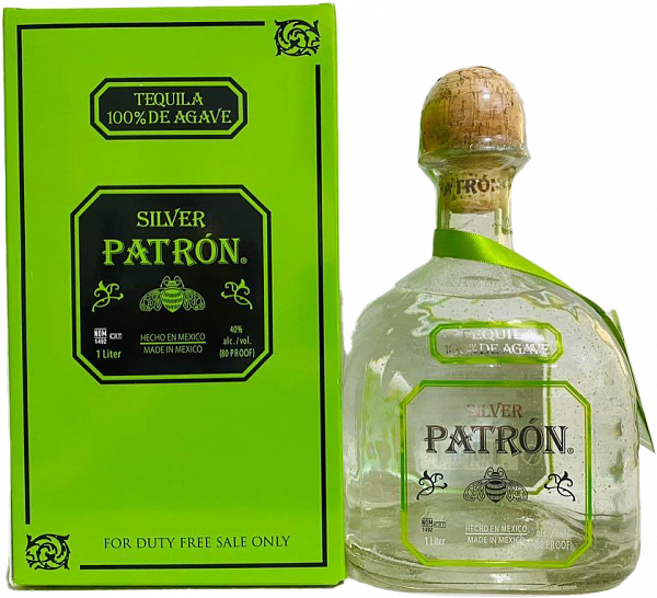 Patron Silver (gift box), 1 л
