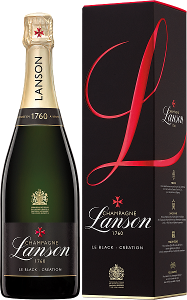 Lanson Le Black Creation Brut Champagne AOC (gift box), 0.75 л в Перми