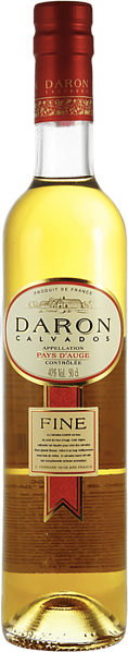 Daron Fine Calvados de Pays d'Auge АОС, 0.5 л