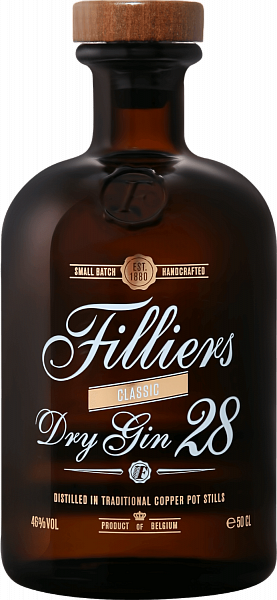 Джин Filliers Dry Gin 28 Classic, 0.5 л