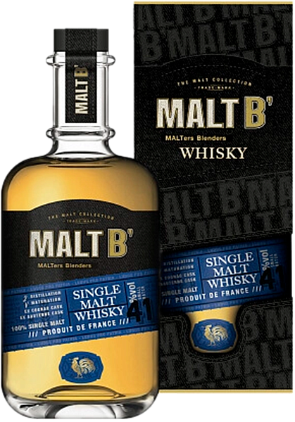 Malt B French Single Malt Whisky (Подарочная упаковка), 0.7 л в Перми