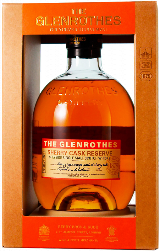 Гленротс Шерри Каск Резерв односолодовый шотландский виски в подарочной упаковке 0.7 л
