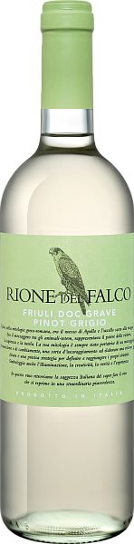 Rione del Falco Pinot Grigio Friuli Grave DOC Rione dei Dogi, 0.75 л в Перми