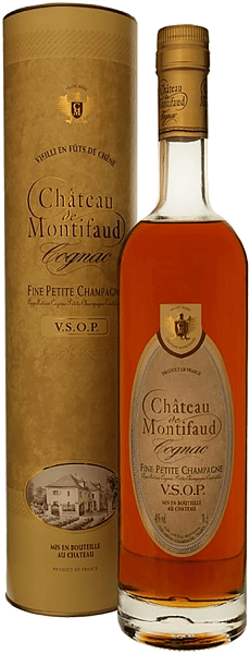 Chateau de Montifaud Fine Petite Champagne VSOP (gift box), 0.7 л