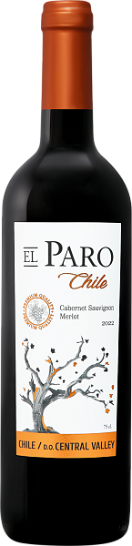 El Paro Cabernet Sauvignon Merlot Central Valley DO Vina del Pedregal, 0.75 л в Перми