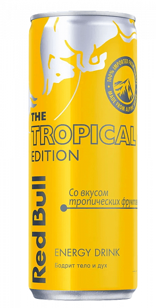 Red Bull Tropical Edition, 0.25 л