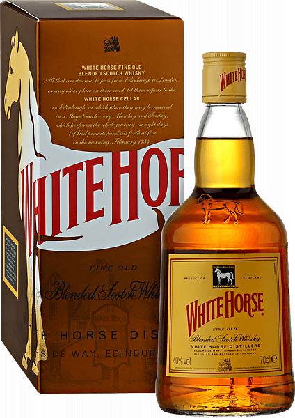 White Horse Blended Scotch Whisky (gift box), 0.7 л