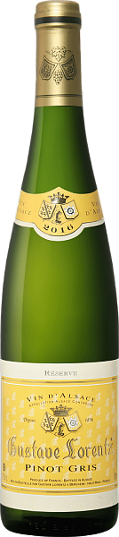Pinot Gris Reserve Alsace AOC Gustave Lorentz, 0.75 л