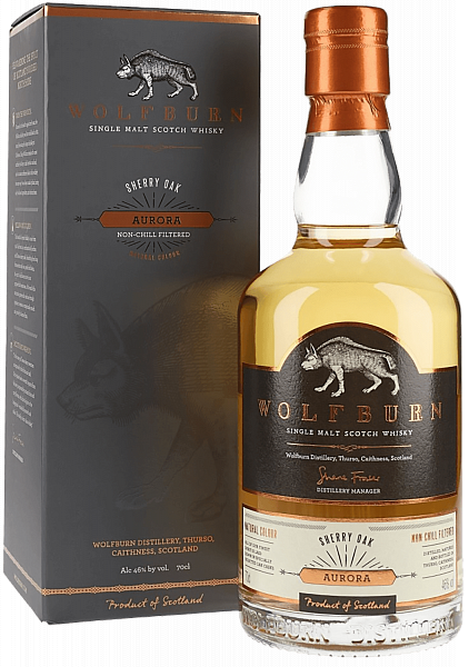 Wolfburn Aurora Single Malt Scotch Whisky (gift box), 0.7 л в Перми