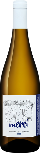 Merci Muscadet Sevre et Maine AOC Domaine de la Pepiere, 0.75 л в Перми