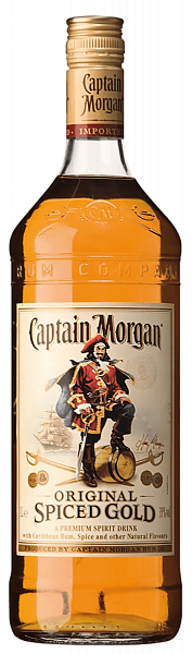 Captain Morgan Spiced Gold Spirit Drink, 1 л