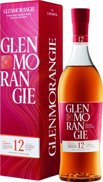 Glenmorangie Lasanta 12 y.o. single malt scotch whisky (gift box), 0.7 л в Перми