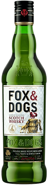 Fox & Dogs Blended Scotch Whisky, 1 л