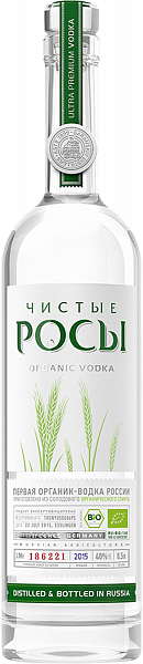 Vodka Chisti Rosi, 0.5 л