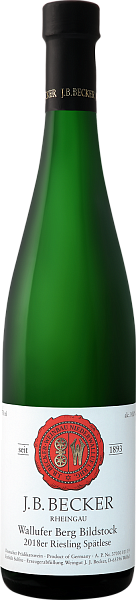 Riesling Wallufer Berg Bildstock Spatlese Rheingau J.B.Becker, 0.75 л в Перми