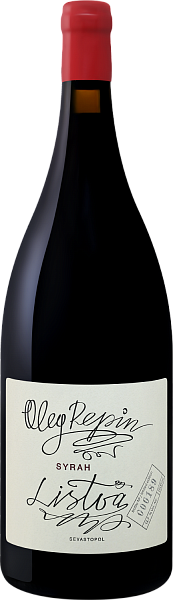 Listva Syrah Sevastopol Oleg Repin, 1.5 л в Перми