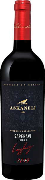 Author’s Collection Saperavi Premium Askaneli, 0.75 л в Перми