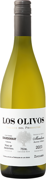 Los Olivos Chardonnay Mendoza Familia Zuccardi, 0.75 л в Перми
