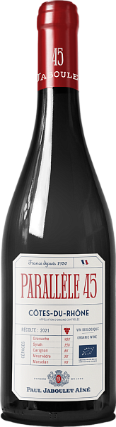Parallele 45 Rouge Cotes du Rhone AOC Paul Jaboulet Aine, 0.75 л в Перми