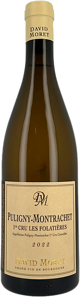 Les Folatieres Puligny-Montrachet 1er Cru AOC David Moret, 0.75 л в Перми