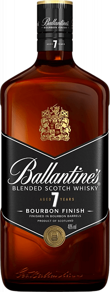 Ballantine's 7 Years Old Bourbon Finish blended scotch whisky , 0.7 л