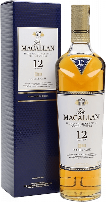 Макаллан Дабл Каск Мэйчурд 12 лет Хайлэнд односолодовый шотландский виски в подарочной упаковке 0.5 л
