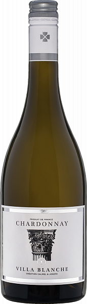 Вино Villa Blanche Chardonnay Pays d'Oc IGP Calmel & Joseph, 0.75 л