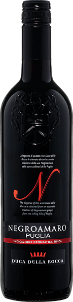 Duca della Rocca Negroamaro Puglia IGT Contri Spumanti, 0.75 л в Перми