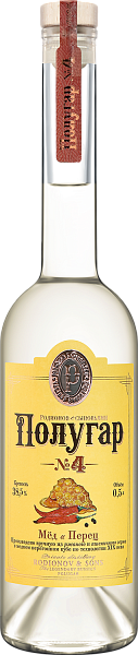 Polugar №4 Honey & Allspice, 0.5 л в Перми