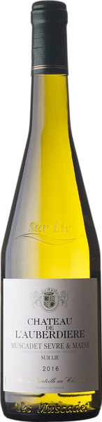 Chateau de L'Auberdiere Muscadet Sevre et Maine AOC Sur Lie, 0.75 л в Перми