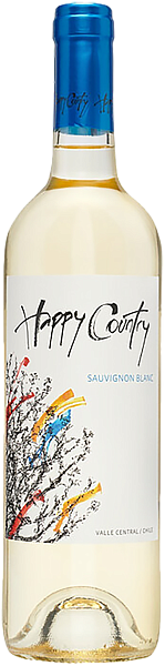 Happy Country Sauvignon Blanc Central Valley DO Bodegas y Vinedos de Aguirre, 0.75 л в Перми